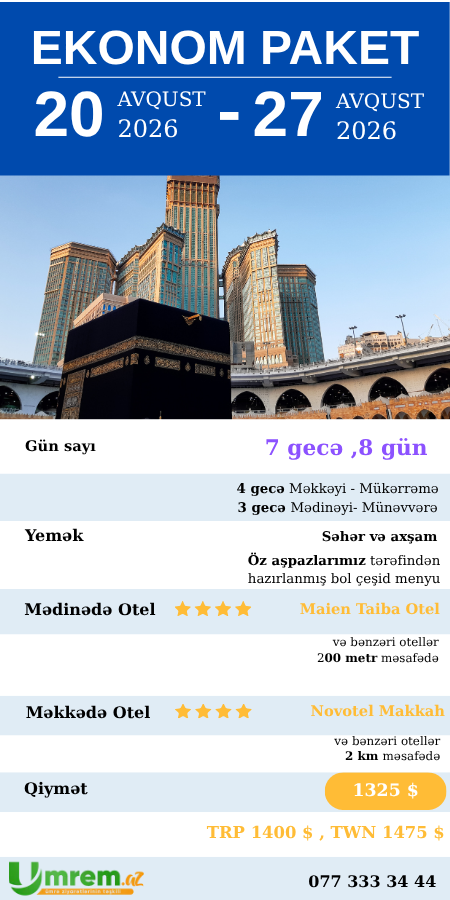 ümre ziyareti
